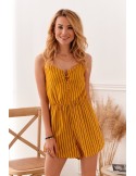 Mustard summer jumpsuit 1633 - Online store - Boutique